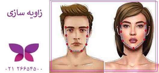 مادلینگ یا زاویه سازی صورت برای مردان و زنان
